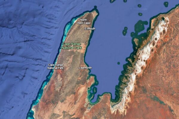 Exmouth WA map