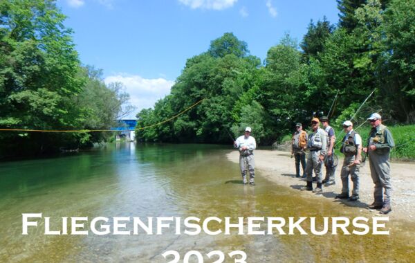 Fliegenfischerkurse 2023 Günter Feuerstein