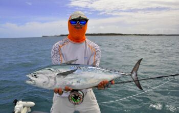 Tuna on fly with Guenter Feuerstein