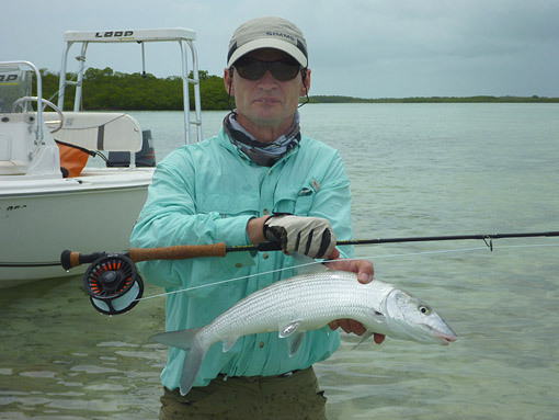 paddling closer to the fish