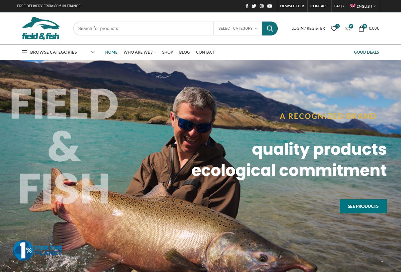 New Field & Fish Website